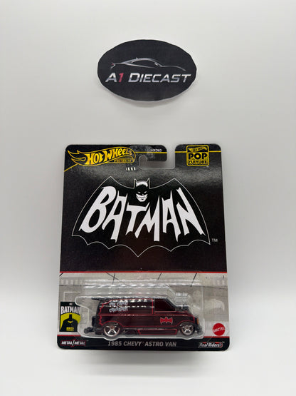 Hot Wheels Premium Pop Culture Batman 1985 Chevy Astro Van