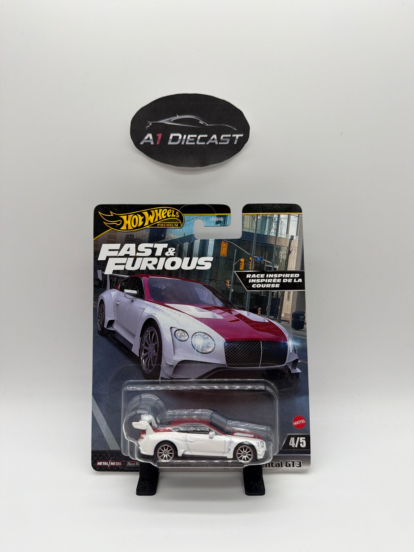 Hot Wheels Premium Fast & Furious 2018 Bentley Continental GT3