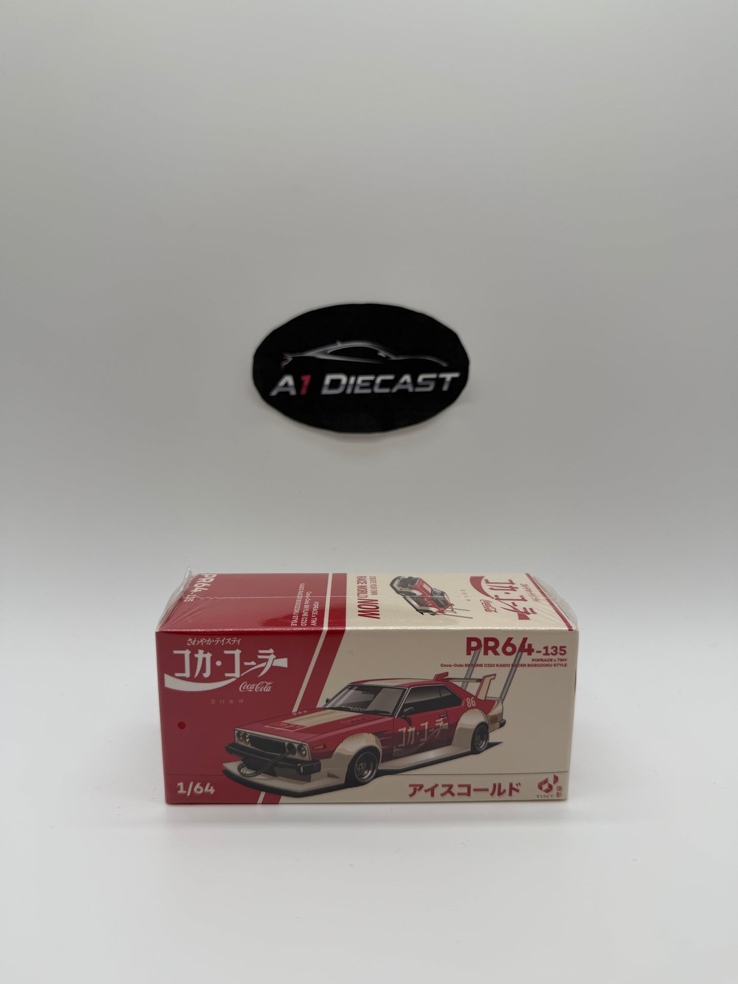 Pop Race x Tiny Coca-Cola Skyline C210 Kaido Raceer Bosozoku Style