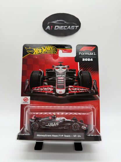 Hot Wheels Premium MoneyGram Haas F1 Team - VF-24 (#27)