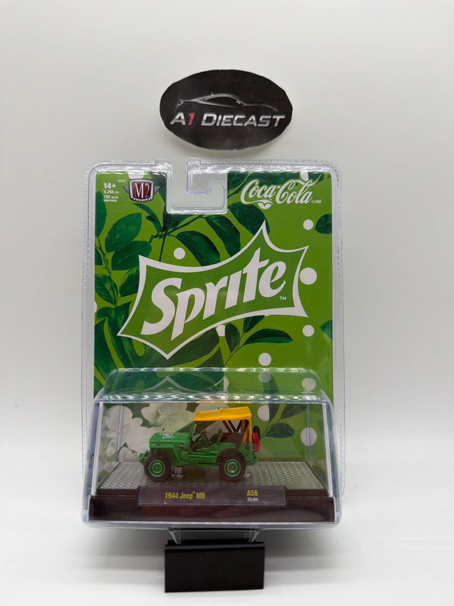 M2 Machines Coca-Cola Sprite 1944 Jeep MB Chase