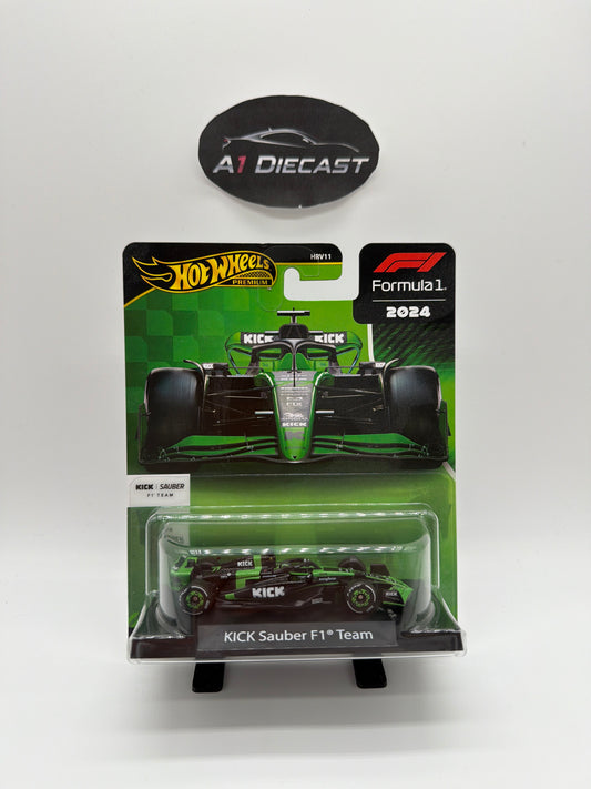 Hot Wheels Premium Kick Sauber F1 Team  (#77)
