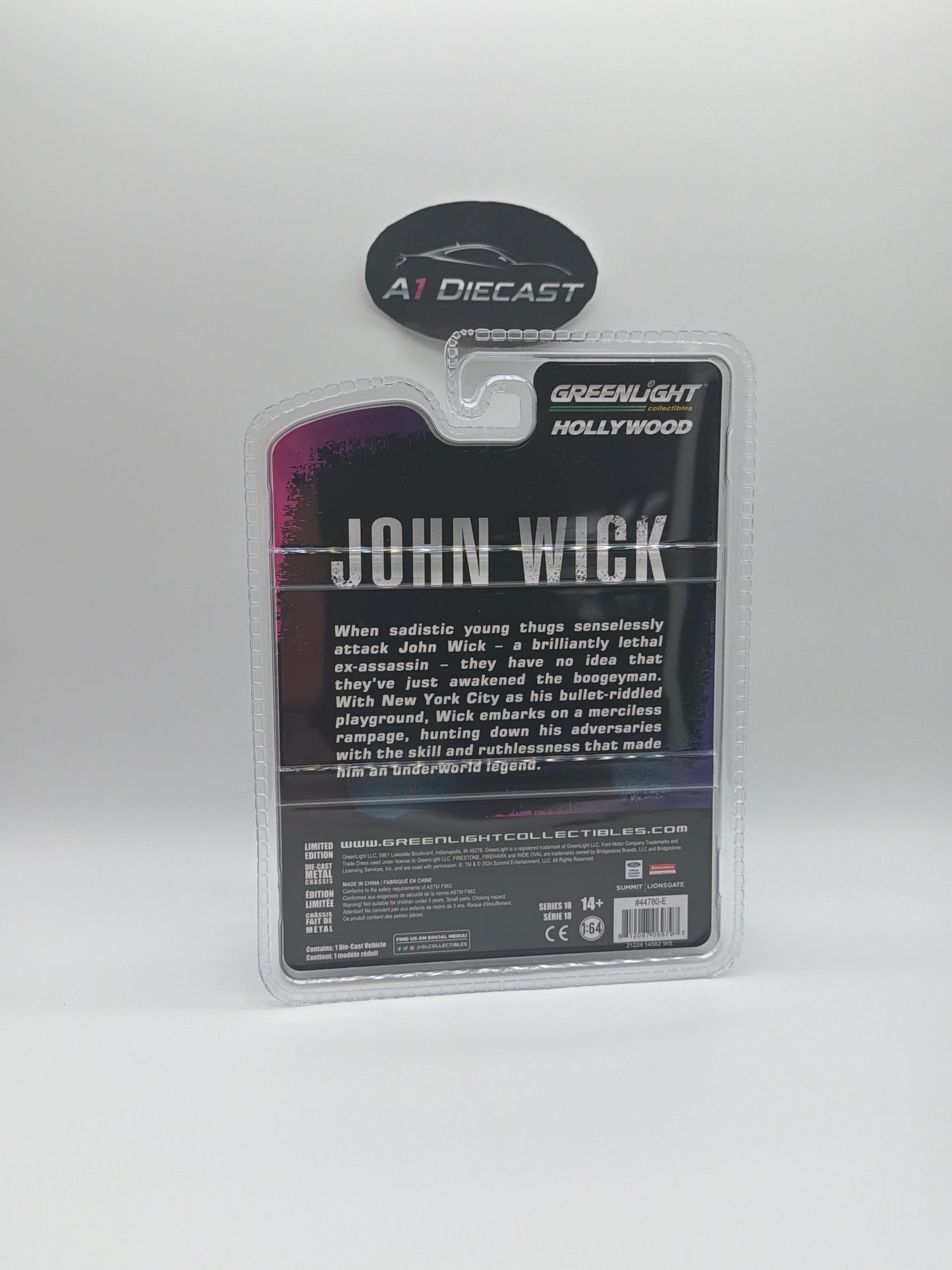 Greenlight Hollywood John Wick 1969 Ford Mustang BOSS 429