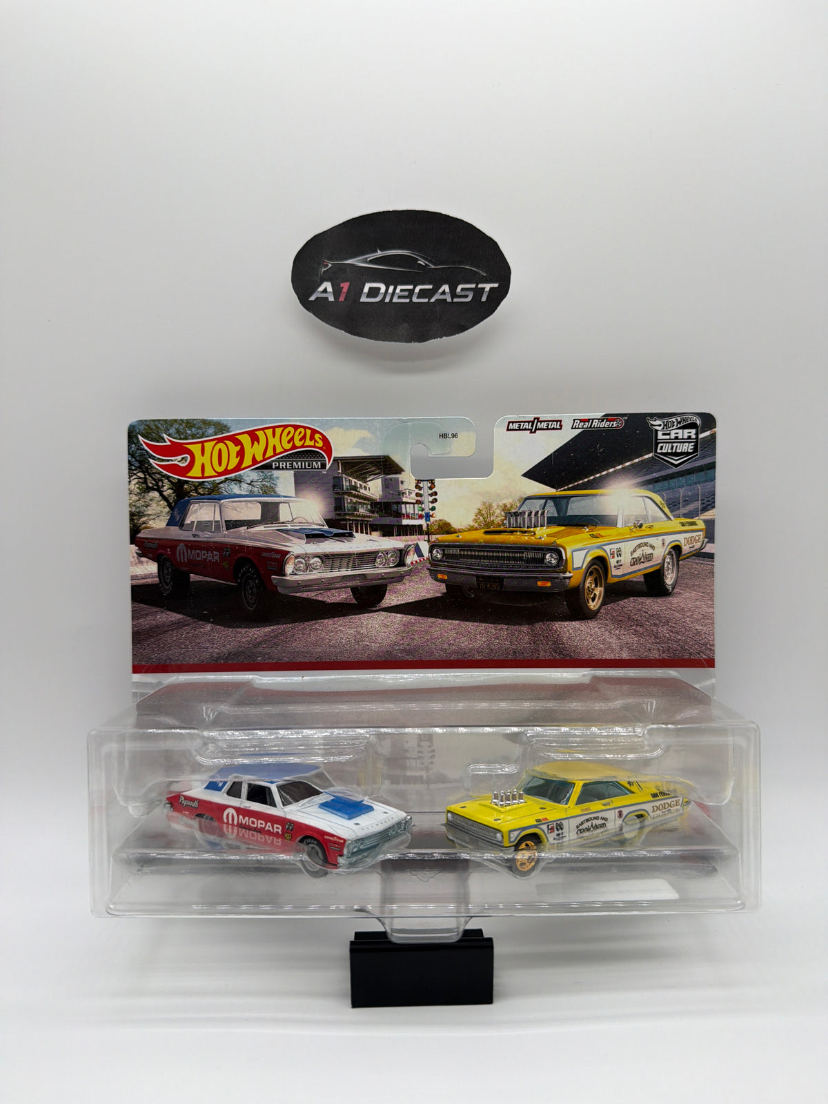 Hot Wheels Premium Car Culture ‘63 Plymouth Belvedere 426 Wedge & ‘65 Dodge Coronet