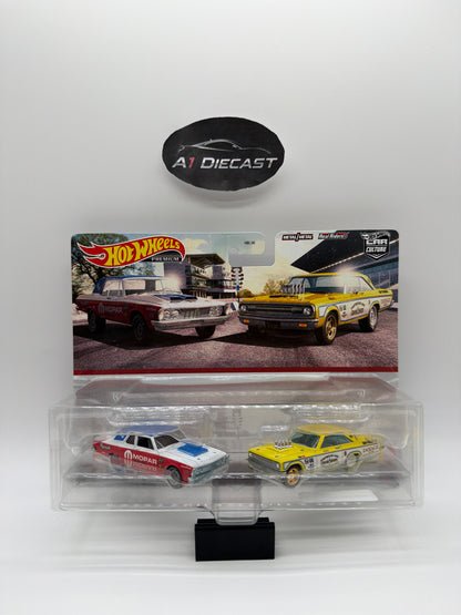 Hot Wheels Premium Car Culture ‘63 Plymouth Belvedere 426 Wedge & ‘65 Dodge Coronet
