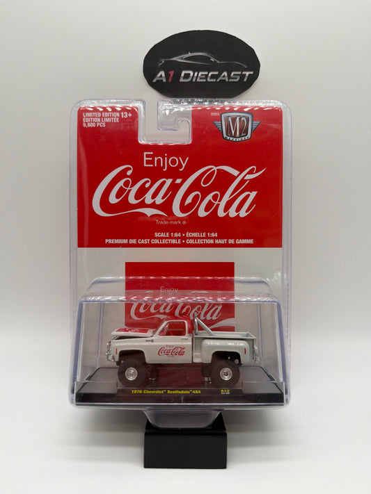 M2 Machines Enjoy Coca-Cola 1976 Chevrolet Scottsdale 4x4