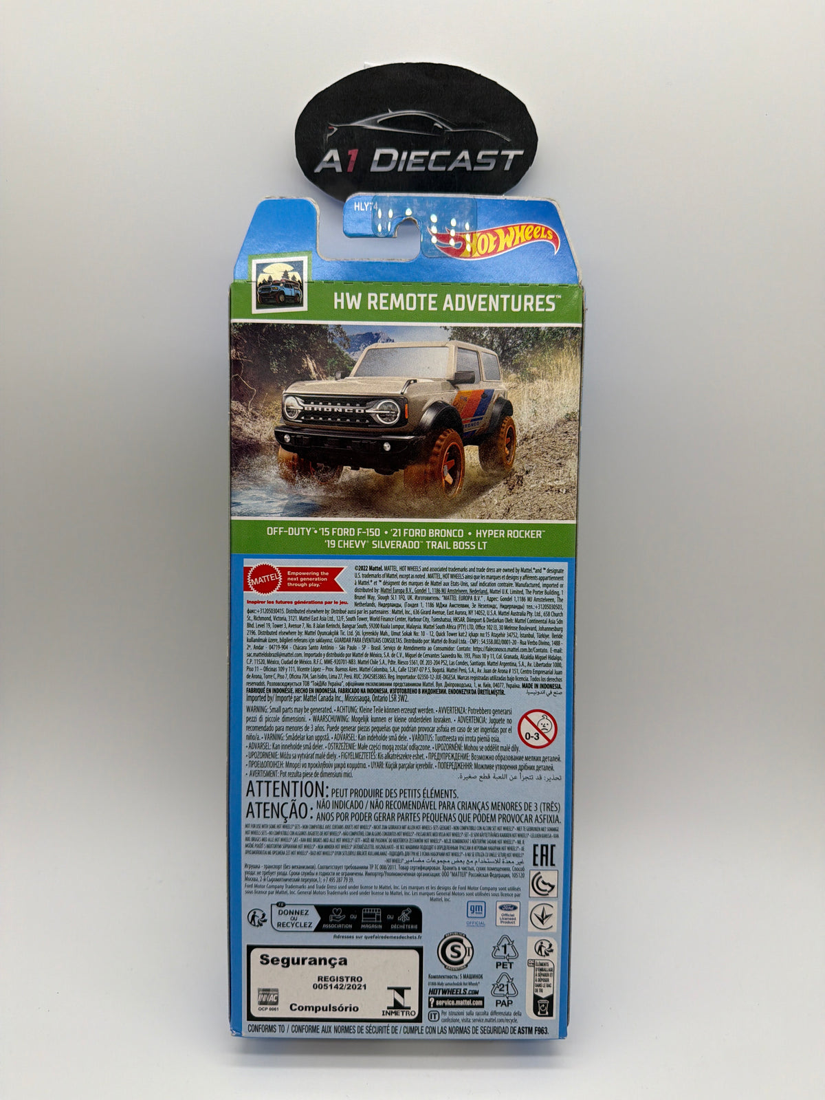 Hot Wheels 5 Pack HW Remote Adventures