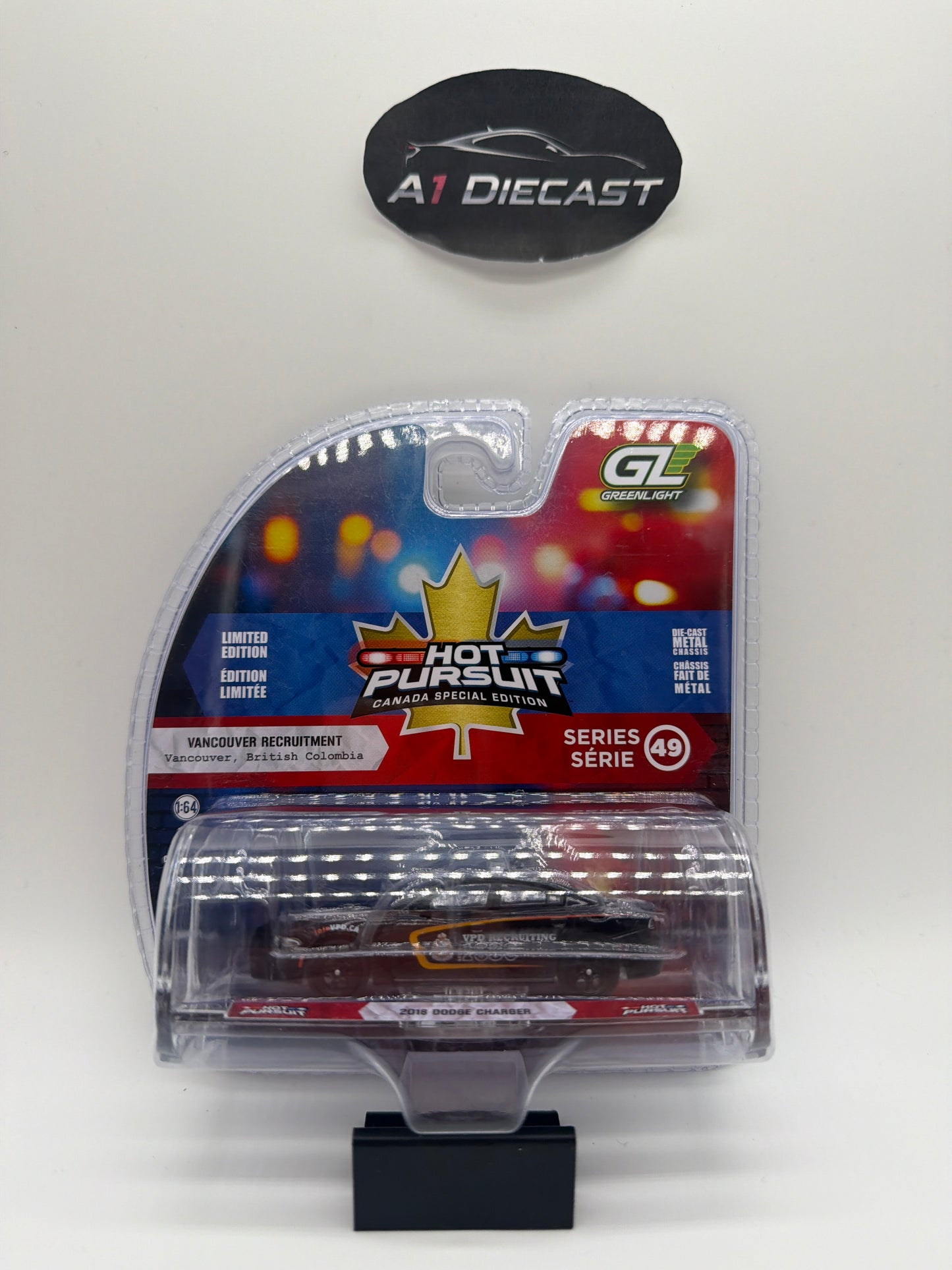 Greenlight Hot Pursuit 2018 Dodge Charger Series 49
