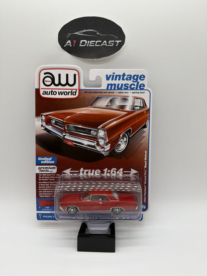 Auto World Premium 1964 Pontiac Grand Prix Royal Bobcat