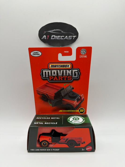 Matchbox Moving Parts 1965 Land Rover Gen II Pickup Super Chase