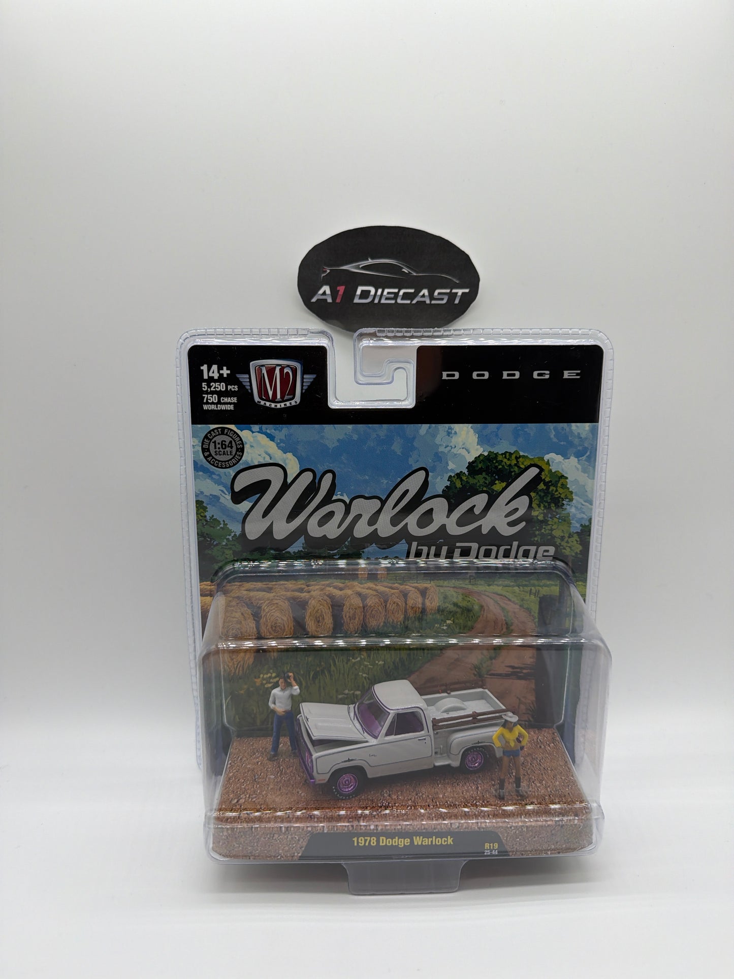 M2 Machines Diorama 1978 Dodge Warlock Chase
