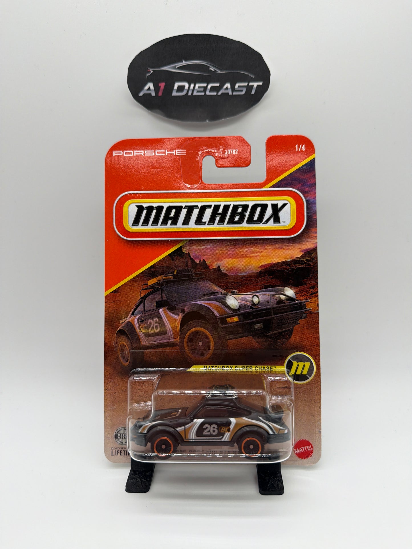 Matchbox 1985 Porsche 911 Rally Super Chase