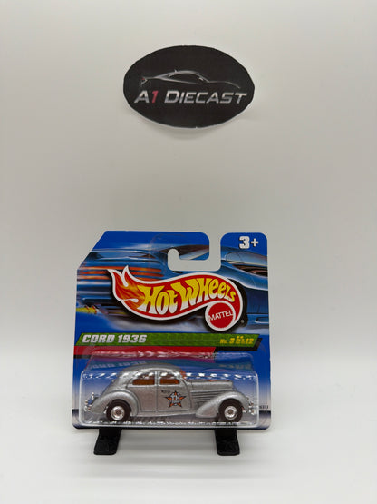 Hot Wheels Cord 1936 Super Treasure Hunt Short Card