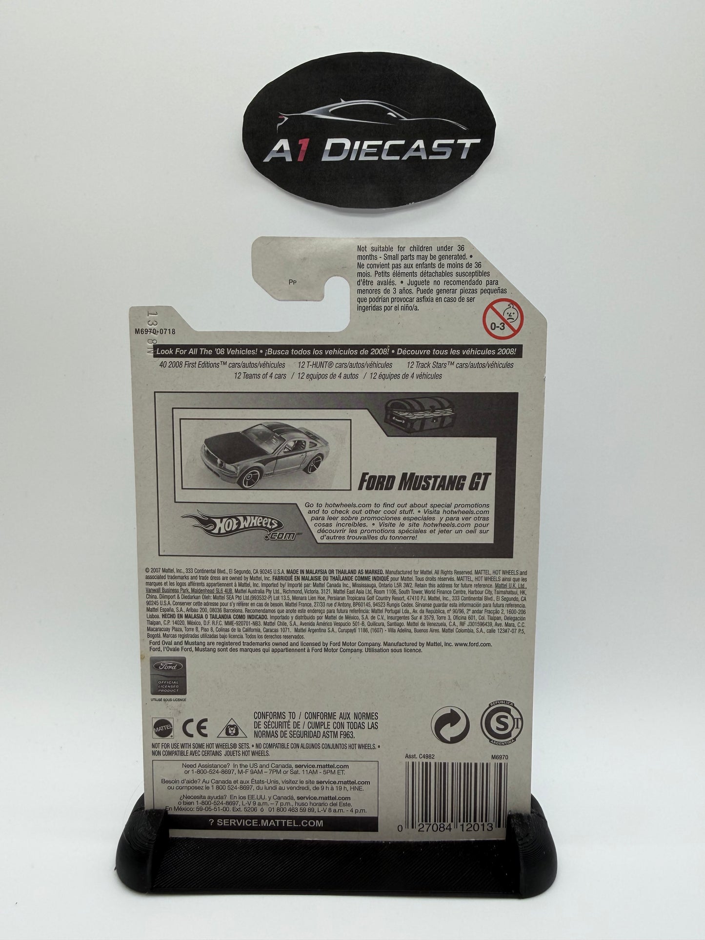 Hot Wheels Ford Mustang GT Treasure Hunt