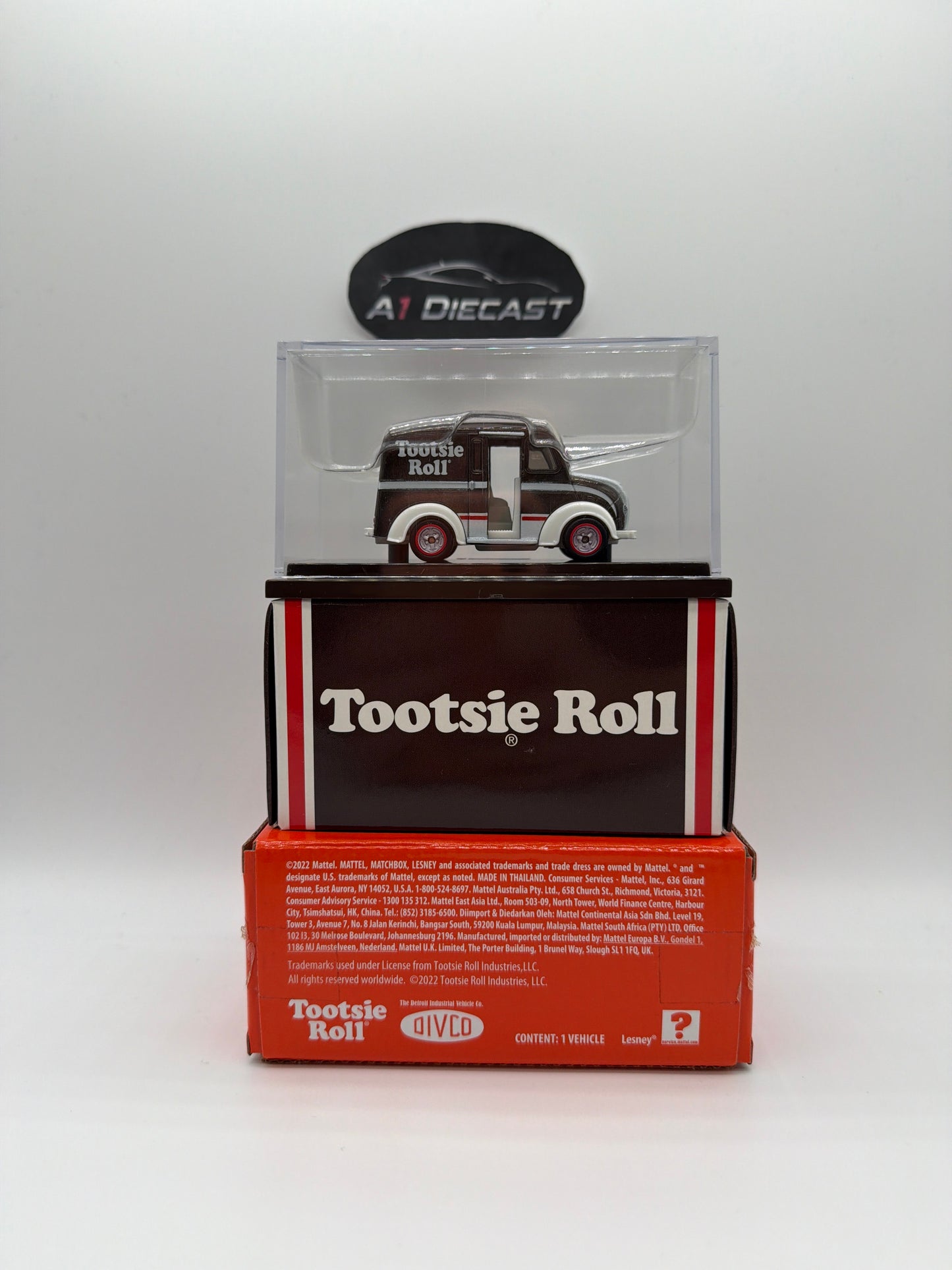 Matchbox Tootsie Roll Divco Milk Truck