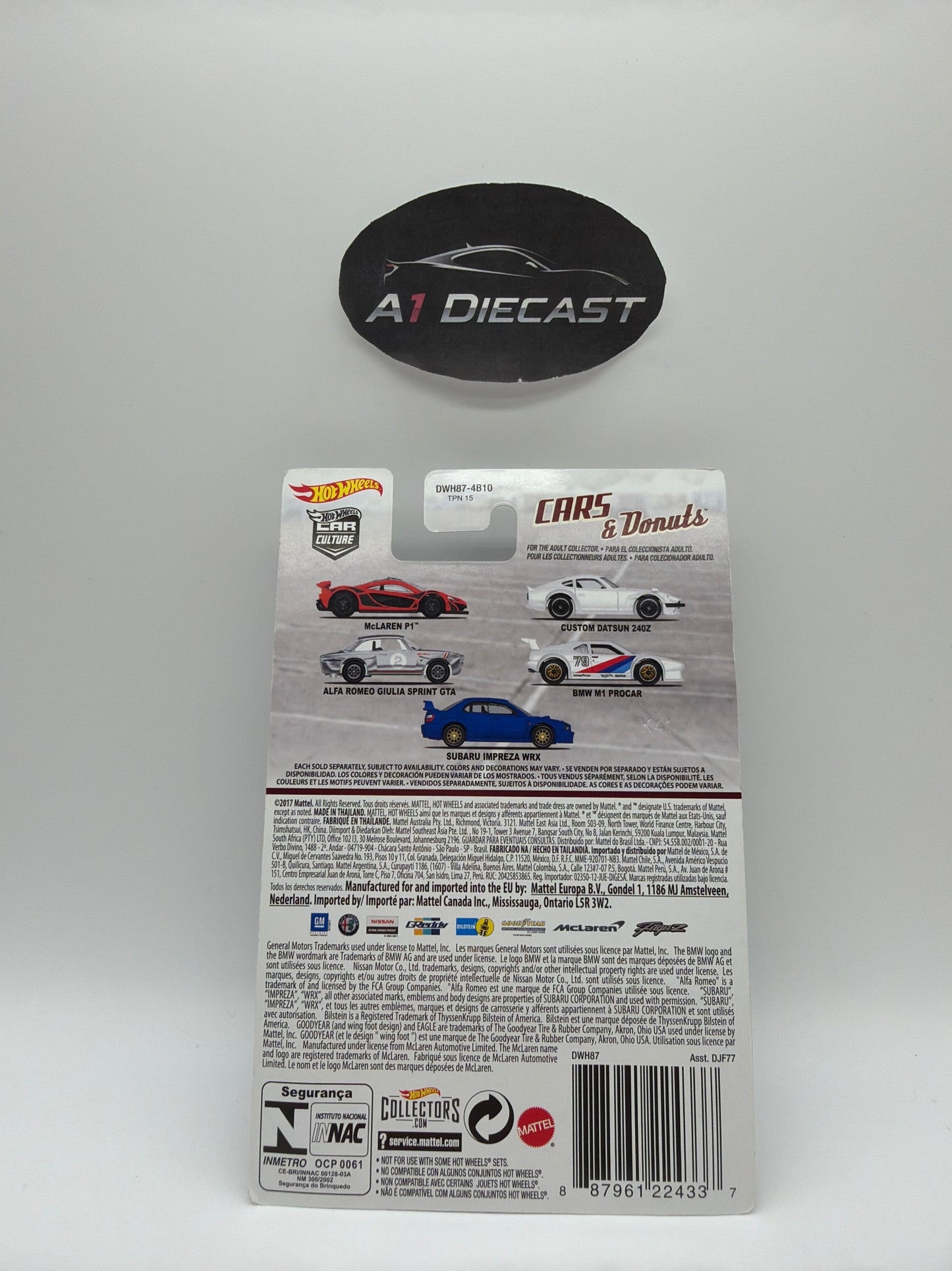 Hot Wheels Car Culture Cars & Donuts Alfa Romeo Giulia Sprint GTA