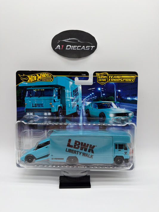 Hot Wheels Premium Car Culture Team Transport Nissan Skyline 2000GT-R LBWK & Fleet Flyer