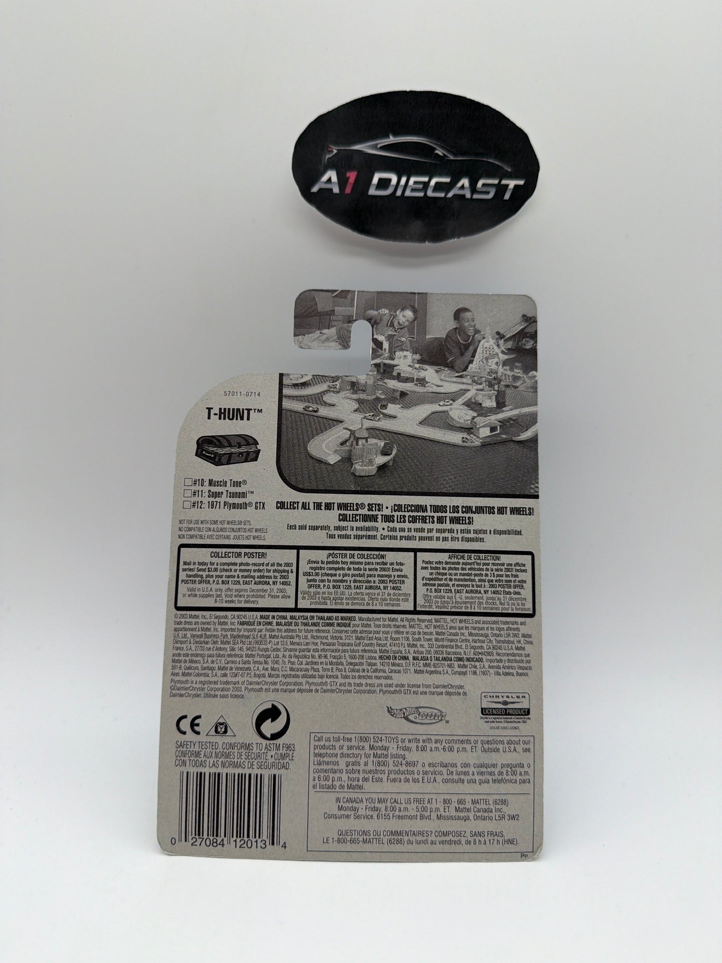 Hot Wheels 1971 Plymouth GTX Treasure Hunt