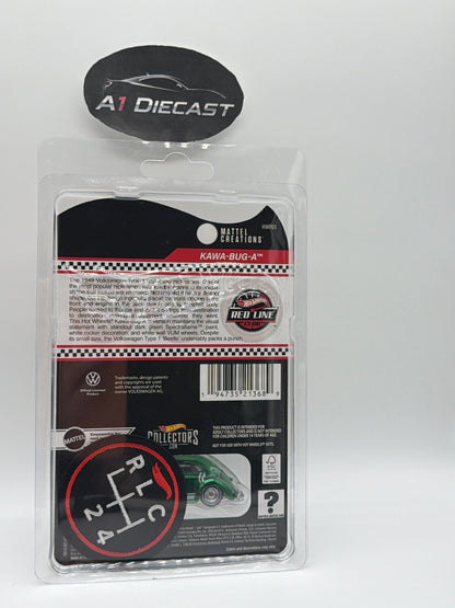 Hot Wheels Red Line Club Kawa-Bug-A with Pin & Patch