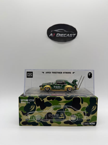Pop Race 30th Anniversary Skyline C210 Bosozoku Style