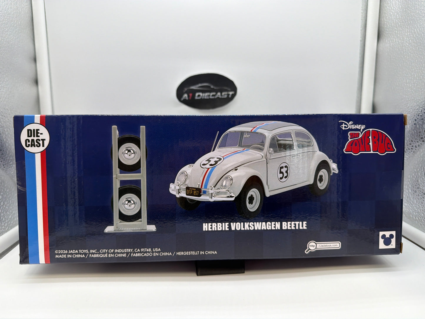 Jada Disney The Love Bug Herbie Volkswagen Beetle