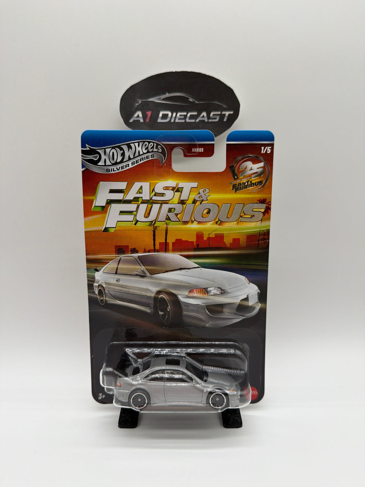 Hot Wheels Silver Series Fast & Furious 1993 Honda Civic Coupe EX EJ1