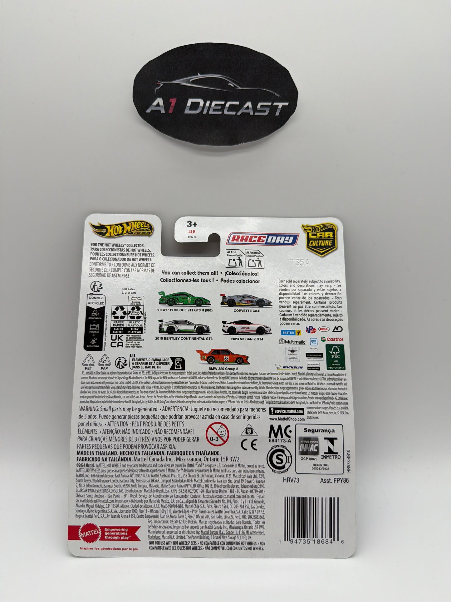 Hot Wheels Premium Car Culture 2023 Nissan Z GT4