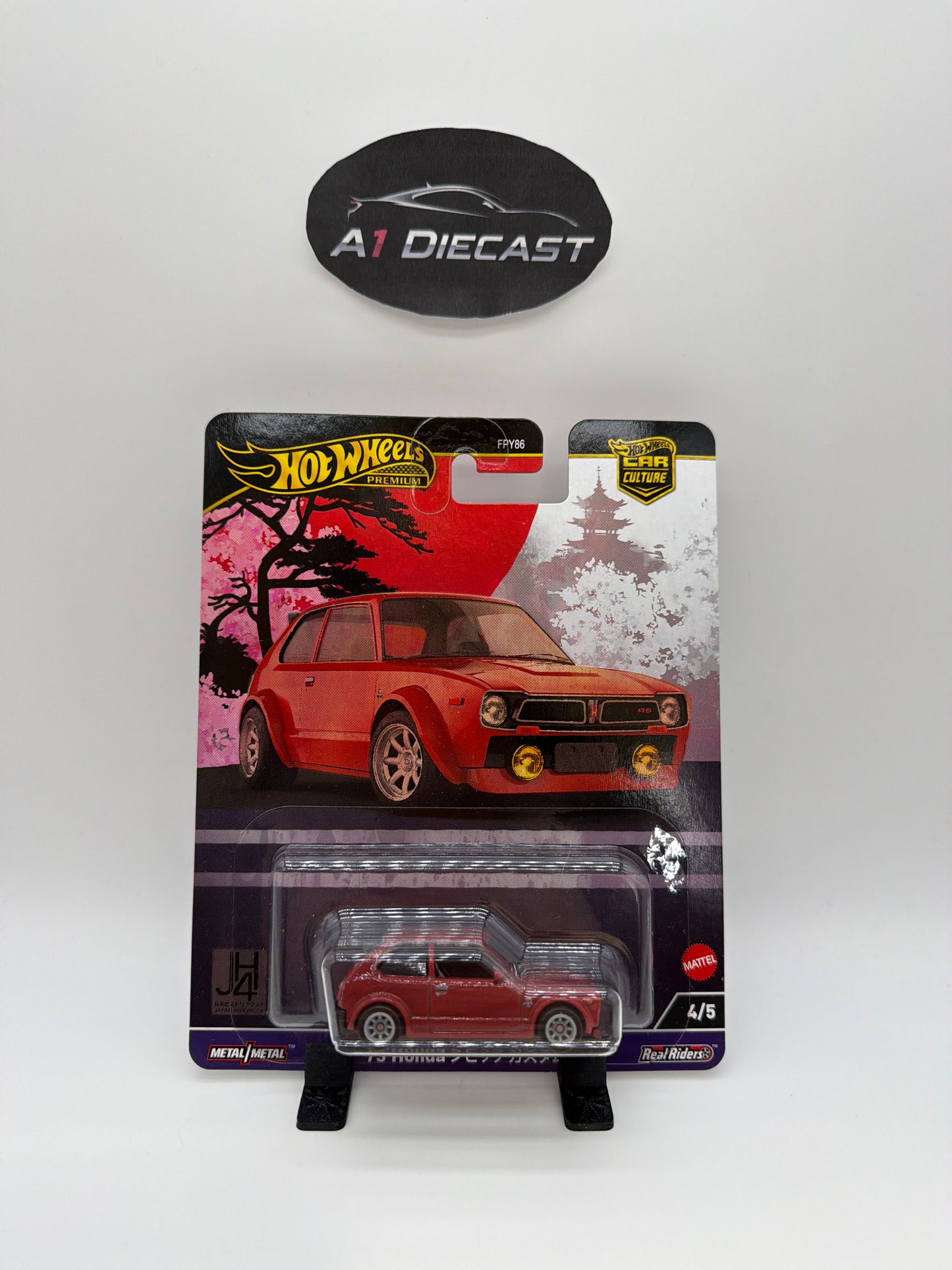 Hot Wheels Premium Car Culture ‘73 Honda Civic Custom