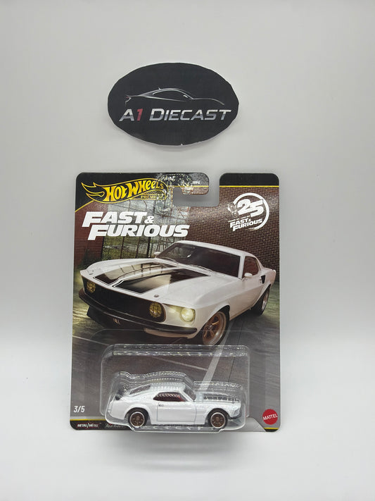 Hot Wheels Premium Fast & Furious 1969 Ford Mustang BOSS 302