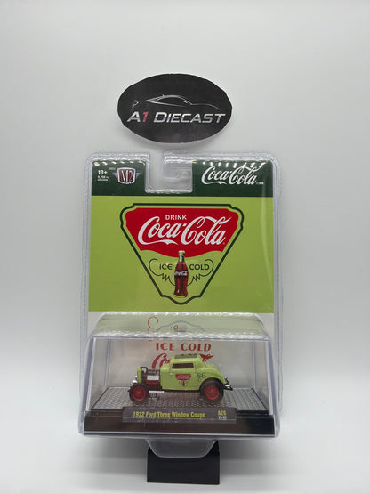 M2 Machines Coca-Cola 1932 Ford Three Window Coupe