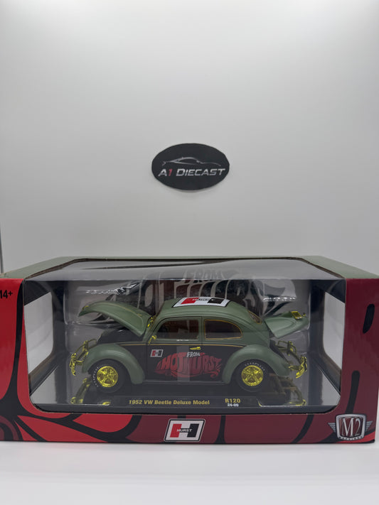 M2 Machines 1952 VW Beetle Deluxe Model Chase