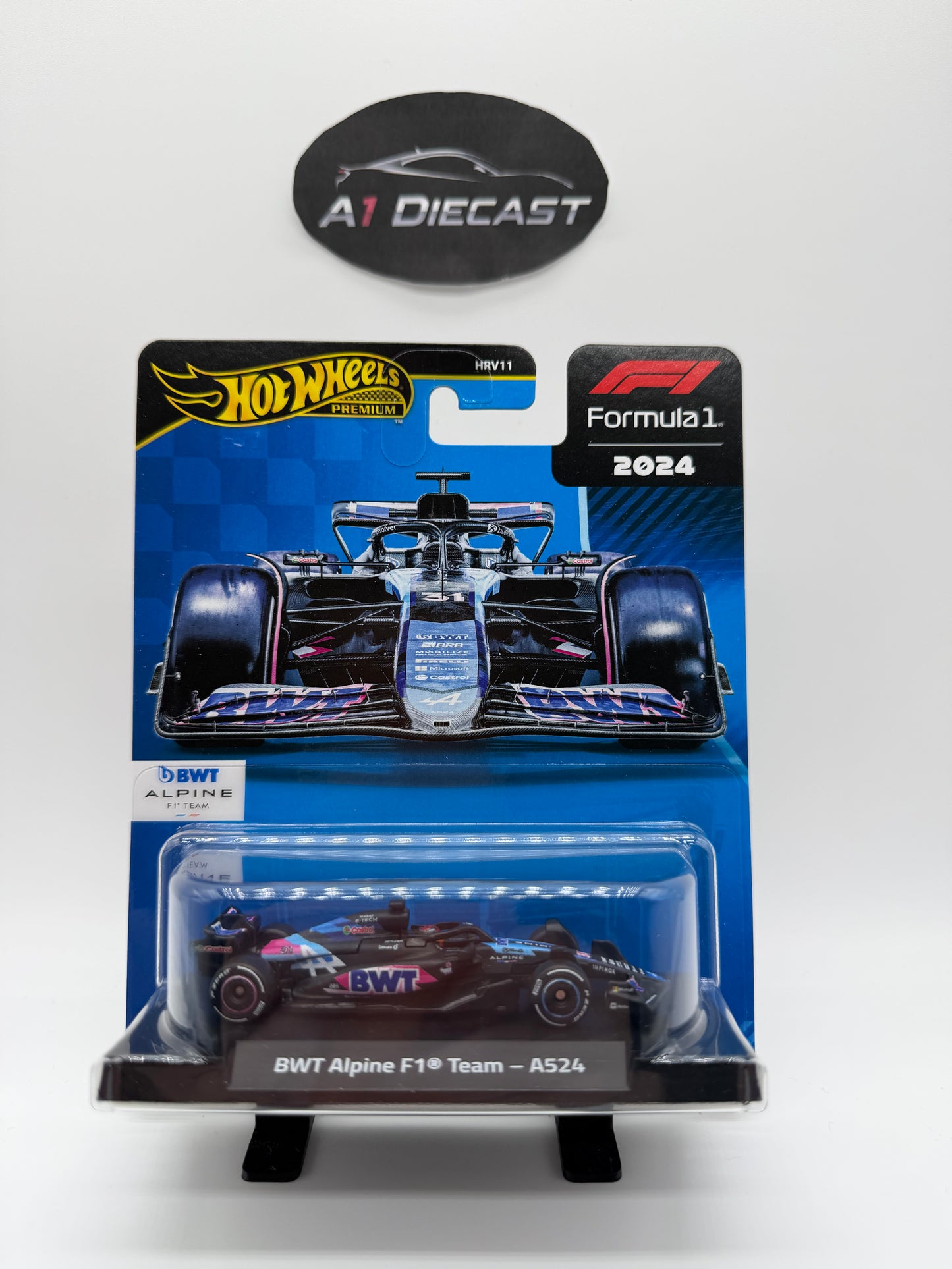 Hot Wheels Premium BWT Alpine F1 Team - A524 (#31)