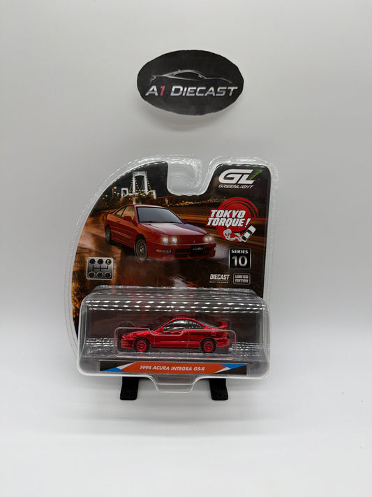Greenlight Tokyo Torque Series 10 1994 Acura Integra GS-R Chase