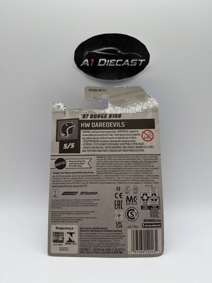 Hot Wheels ‘87 Dodge D100 Treasure Hunt