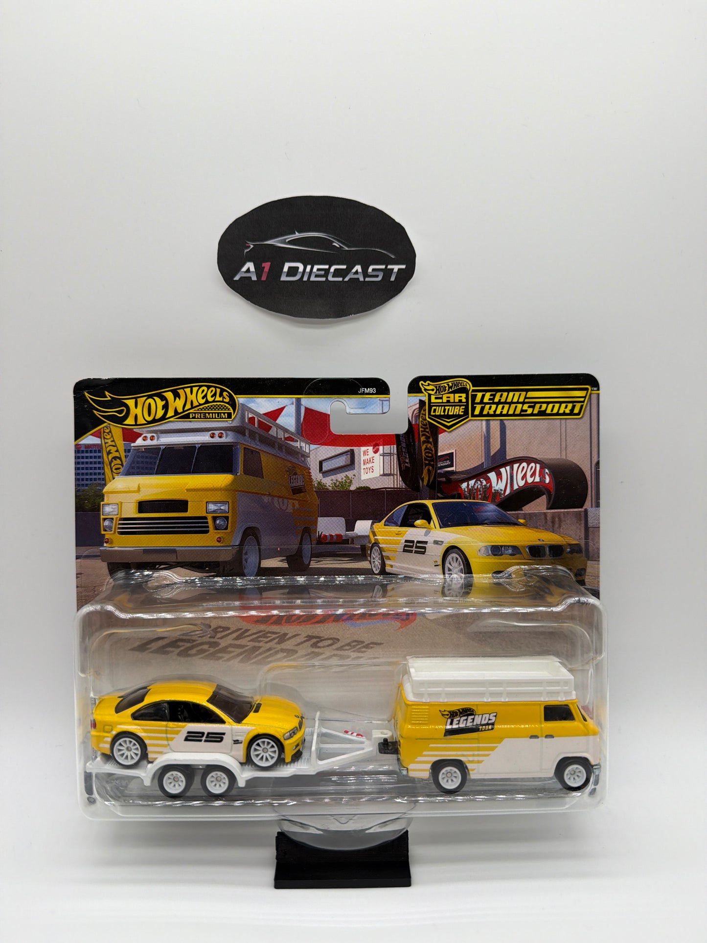 Hot Wheels Premium Car Culture Team Transport BMW M3 & HW Rally Hauler