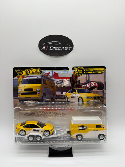 Hot Wheels Premium Car Culture Team Transport BMW M3 & HW Rally Hauler