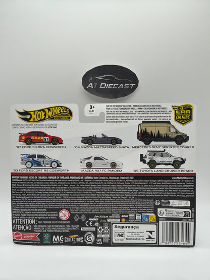 Hot Wheels Premium Car Culture ‘05 Toyota Land Cruiser Prado & Mercedes-Benz Sprinter Tourer