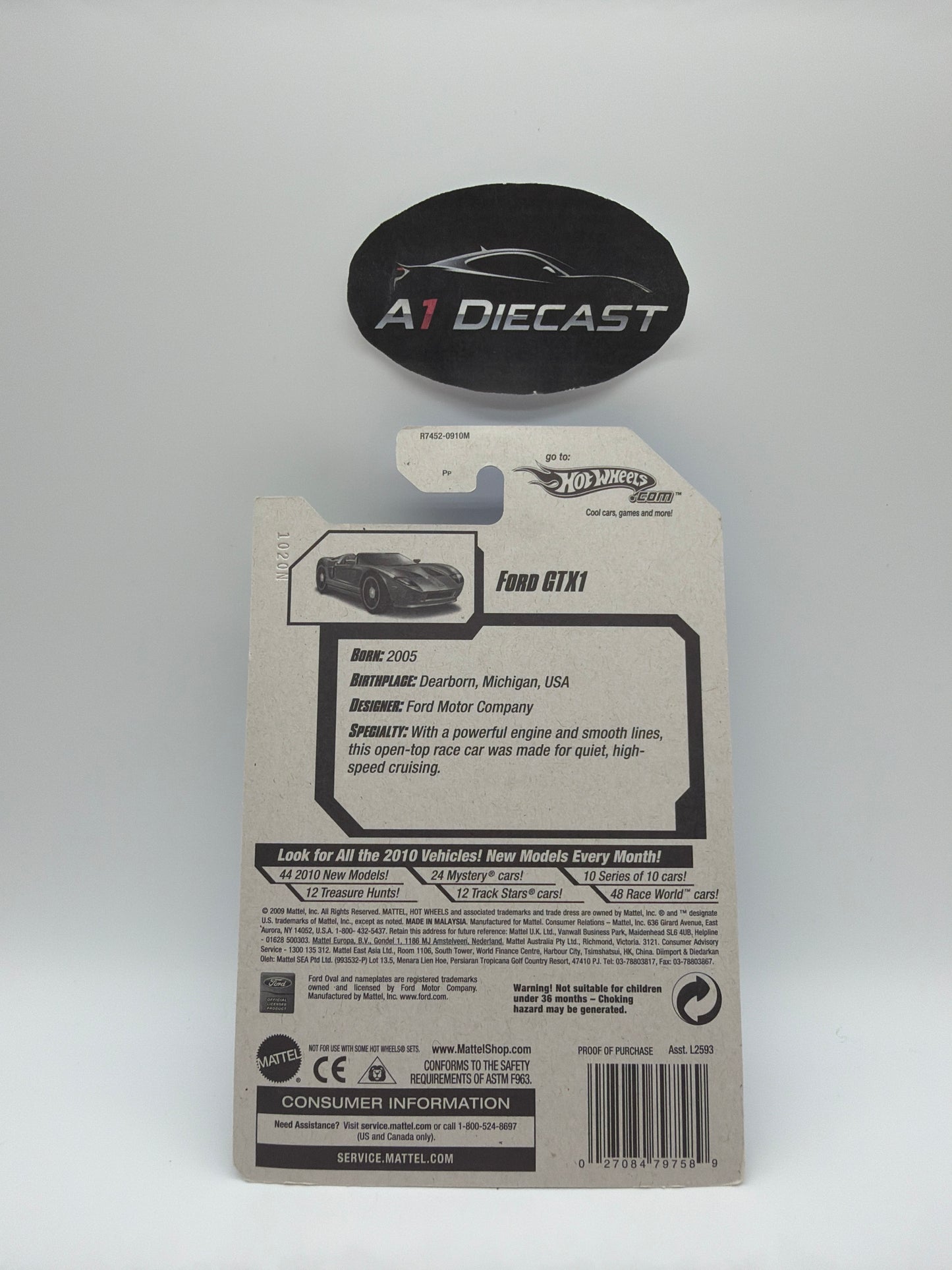 Hot Wheels Ford GTX1 Super Treasure Hunt