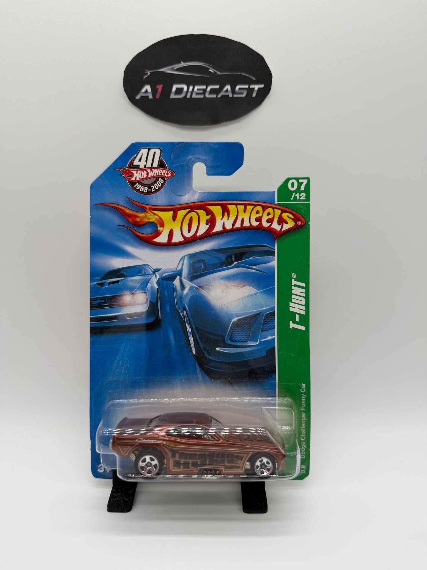 Hot Wheels Dodge Challenger Funny Car Treasure Hunt