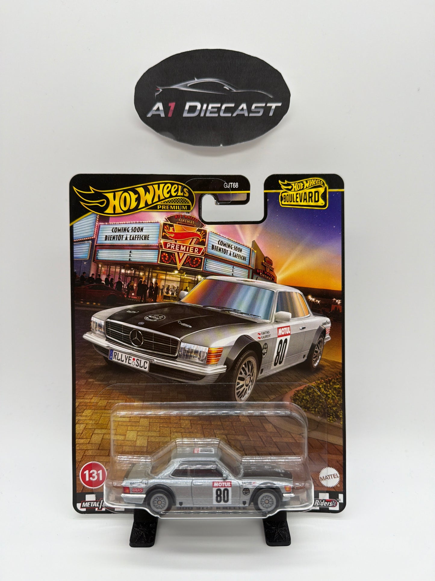 Hot Wheels Premium Boulevard ‘80 Mercedes-Benz 500 SLC RALLYE