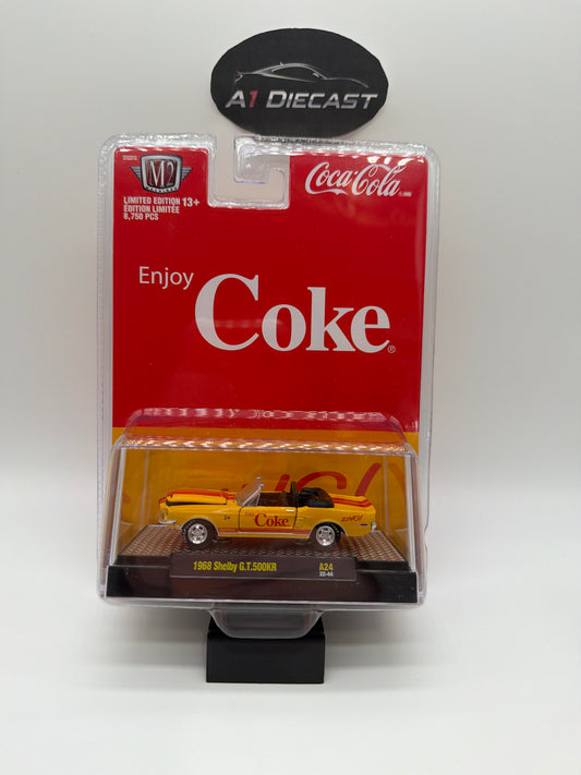 M2 Machines Enjoy Coke 1968 Shelby G.T 500KR