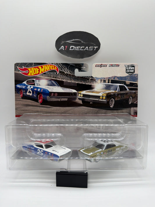 Hot Wheels Premium Car Culture ‘69 Ford Torino Talladega & ‘66 Chevelle