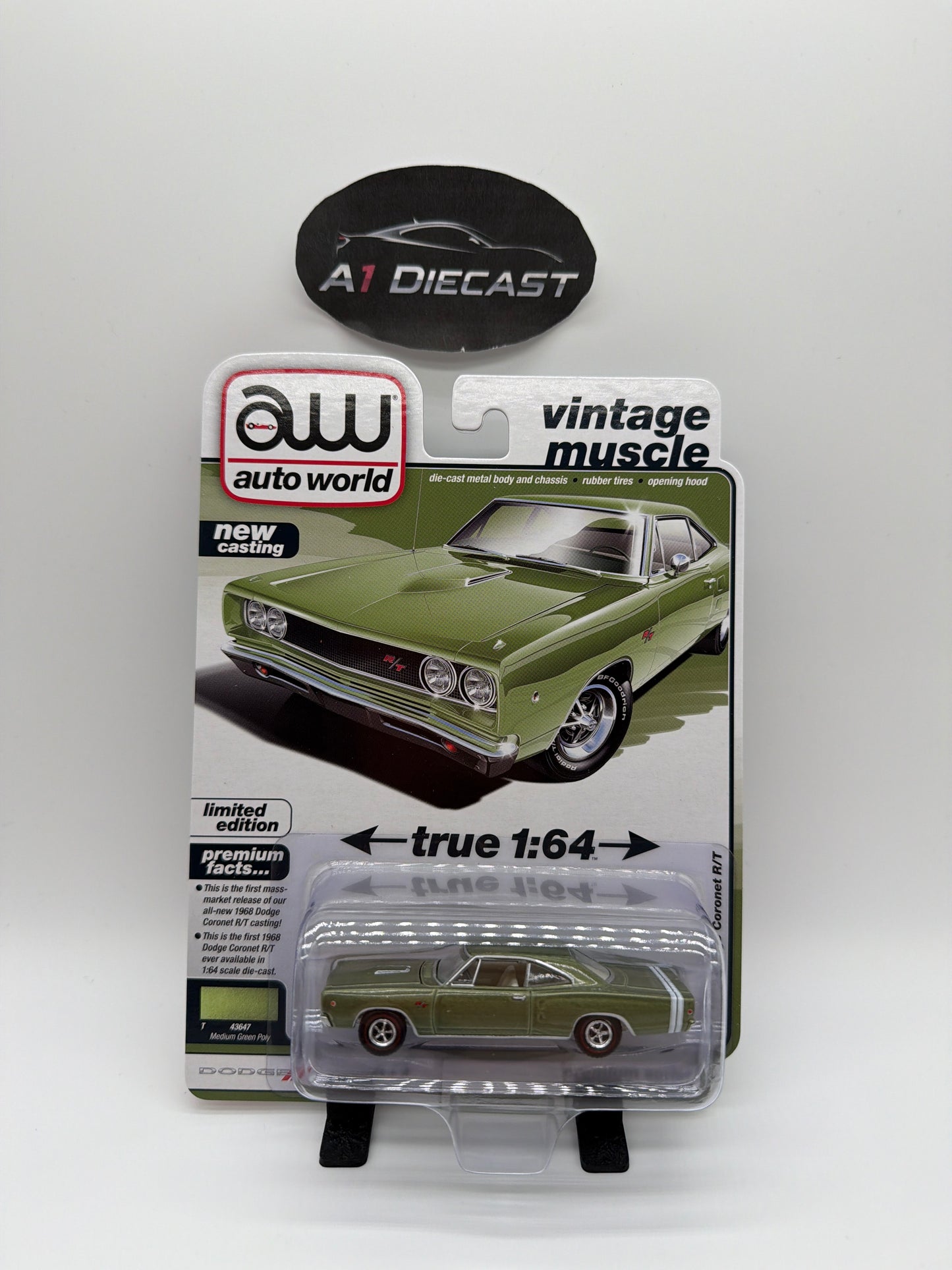 Auto World Premium 1968 Dodge Coronet R/T