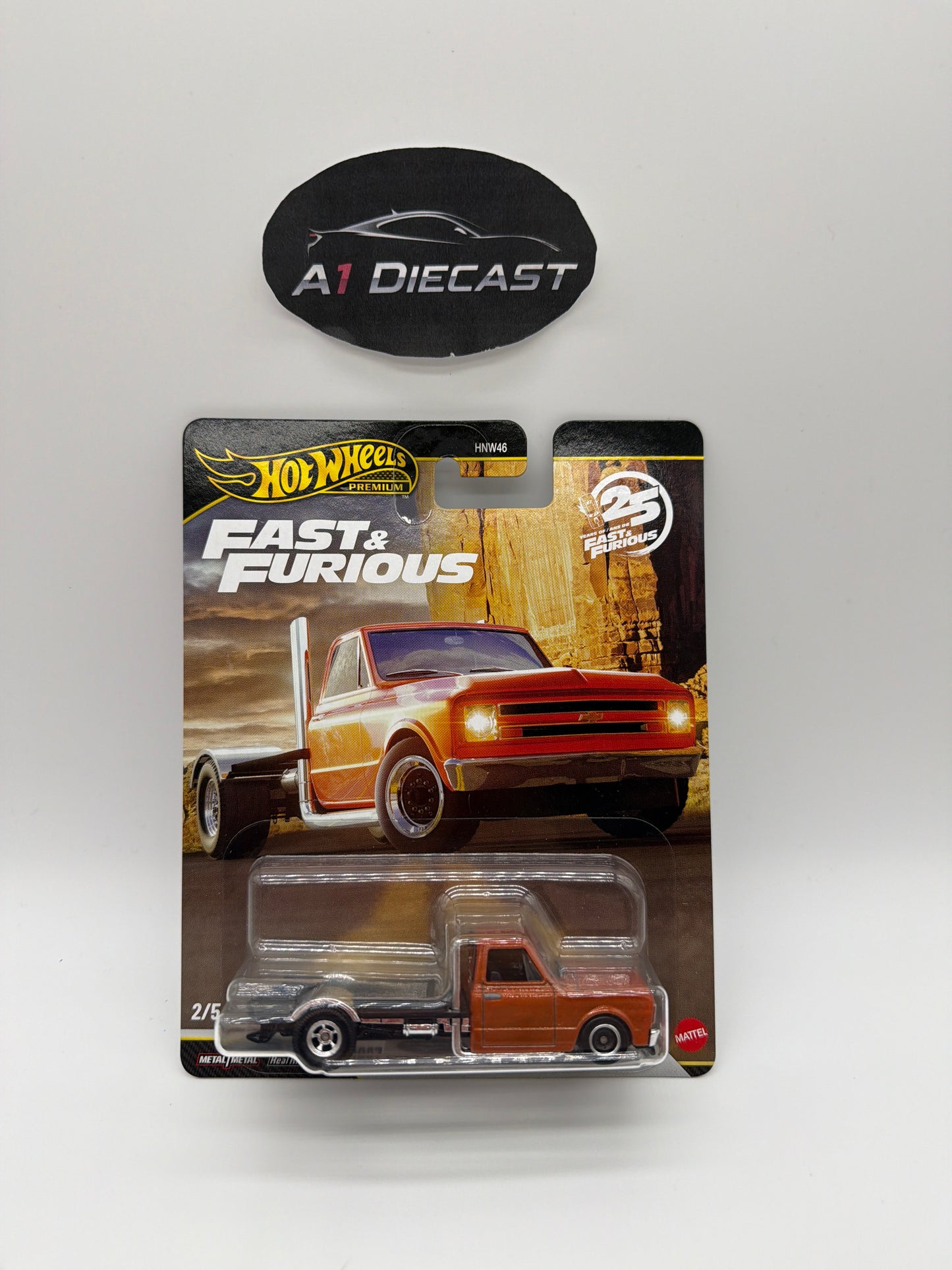 Hot Wheels Premium Fast & Furious 1967 Chevy Custom/Personnalisé C-10
