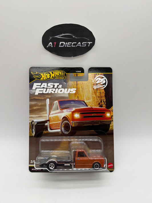 Hot Wheels Premium Fast & Furious 1967 Chevy Custom/Personnalisé C-10