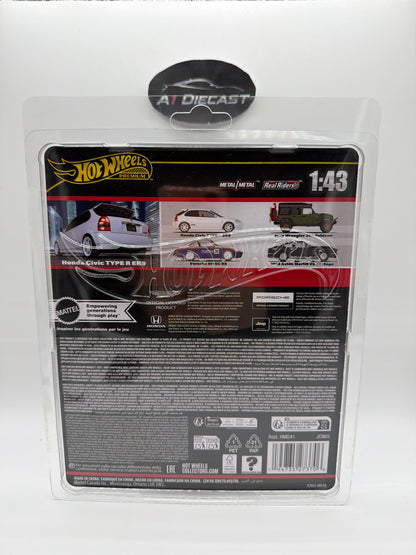 Hot Wheels Premium 1:43 Honda Civic Type R EK9