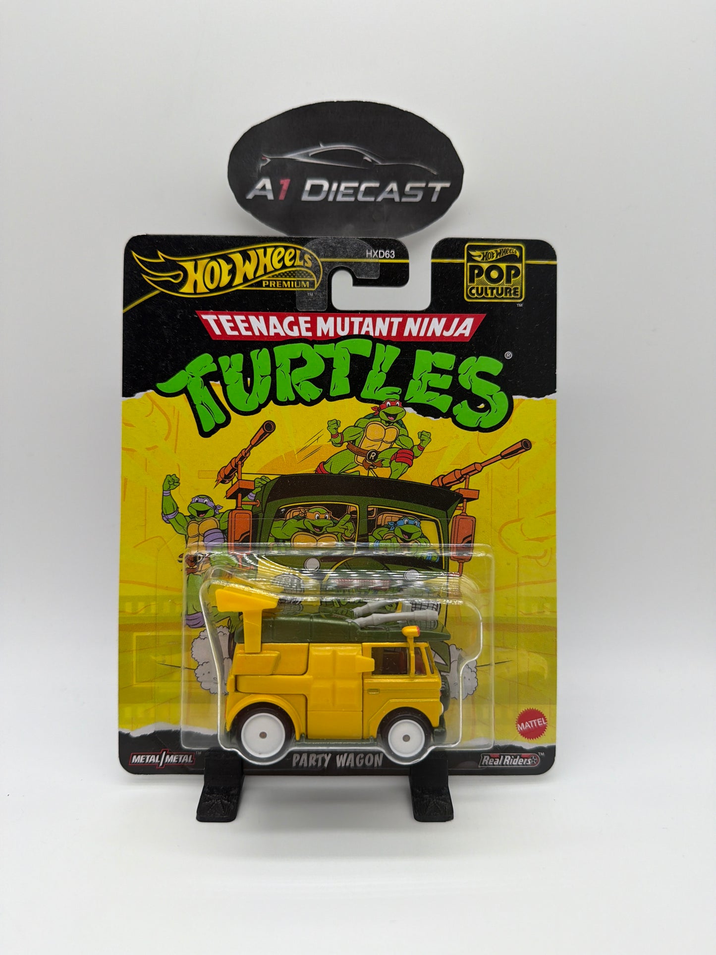 Hot Wheels Premium Pop Culture Teenage Mutant Ninja Party Wagon