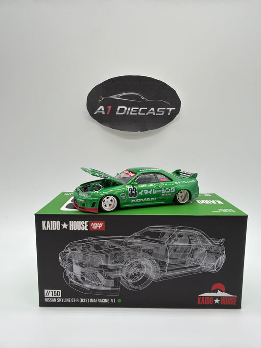 Kaido House Mini GT Nissan Skyline GT-R (R33) IMAI Racing V1 //150