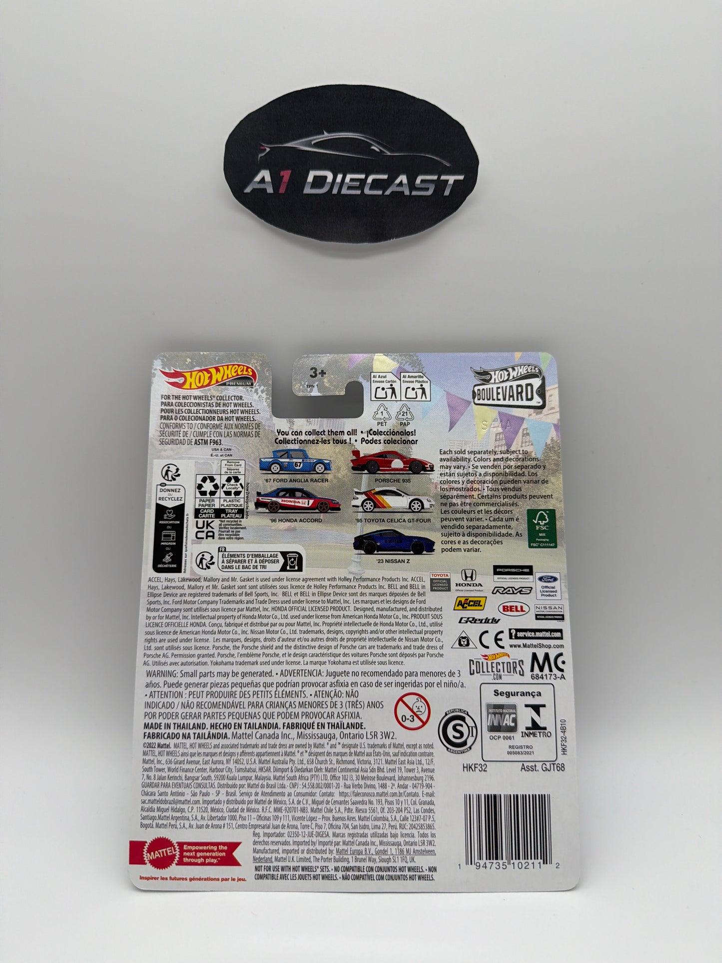 Hot Wheels Premium Boulevard ‘67 Ford Anglia Racer