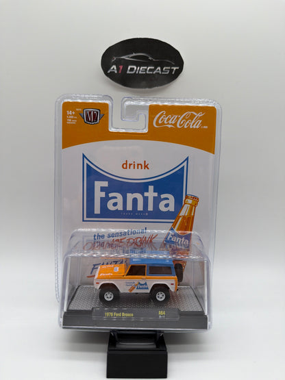 M2 Machines Coca-Cola Fanta 1976  Ford Bronco